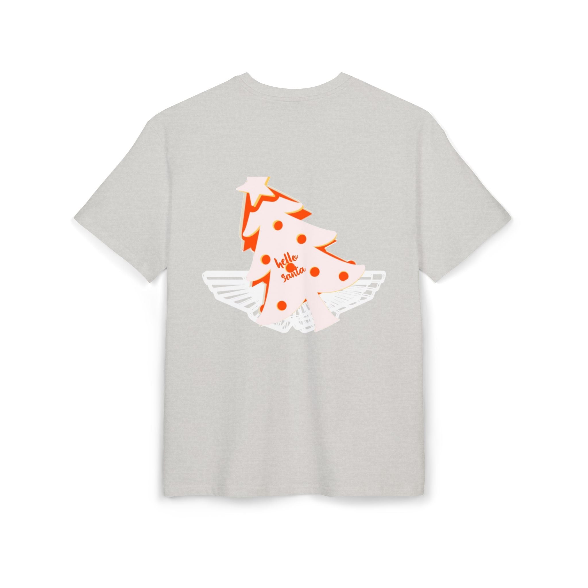 Christmas Oversize Tee - hello Santa Printify