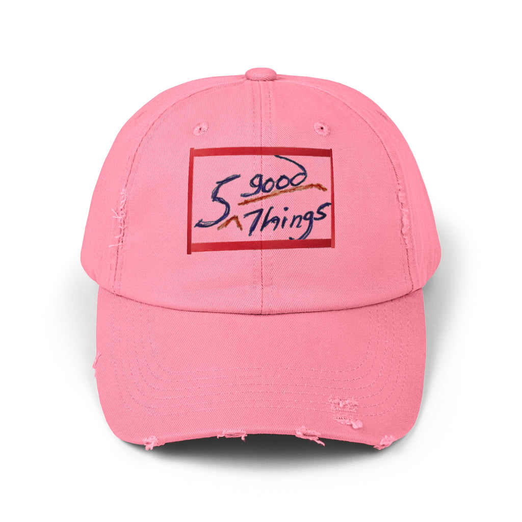 Unisex Distressed Cap