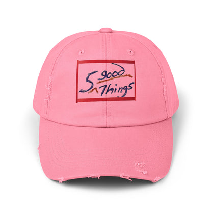 Unisex Distressed Cap