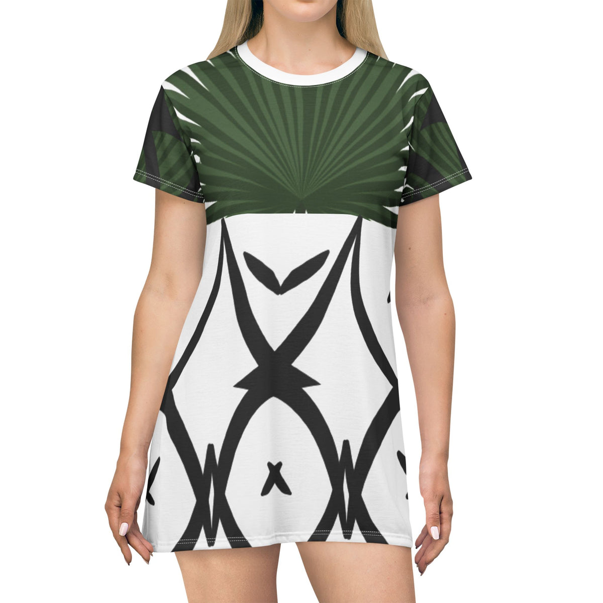 RC'nSONS Star T-Shirt Dress (AOP)