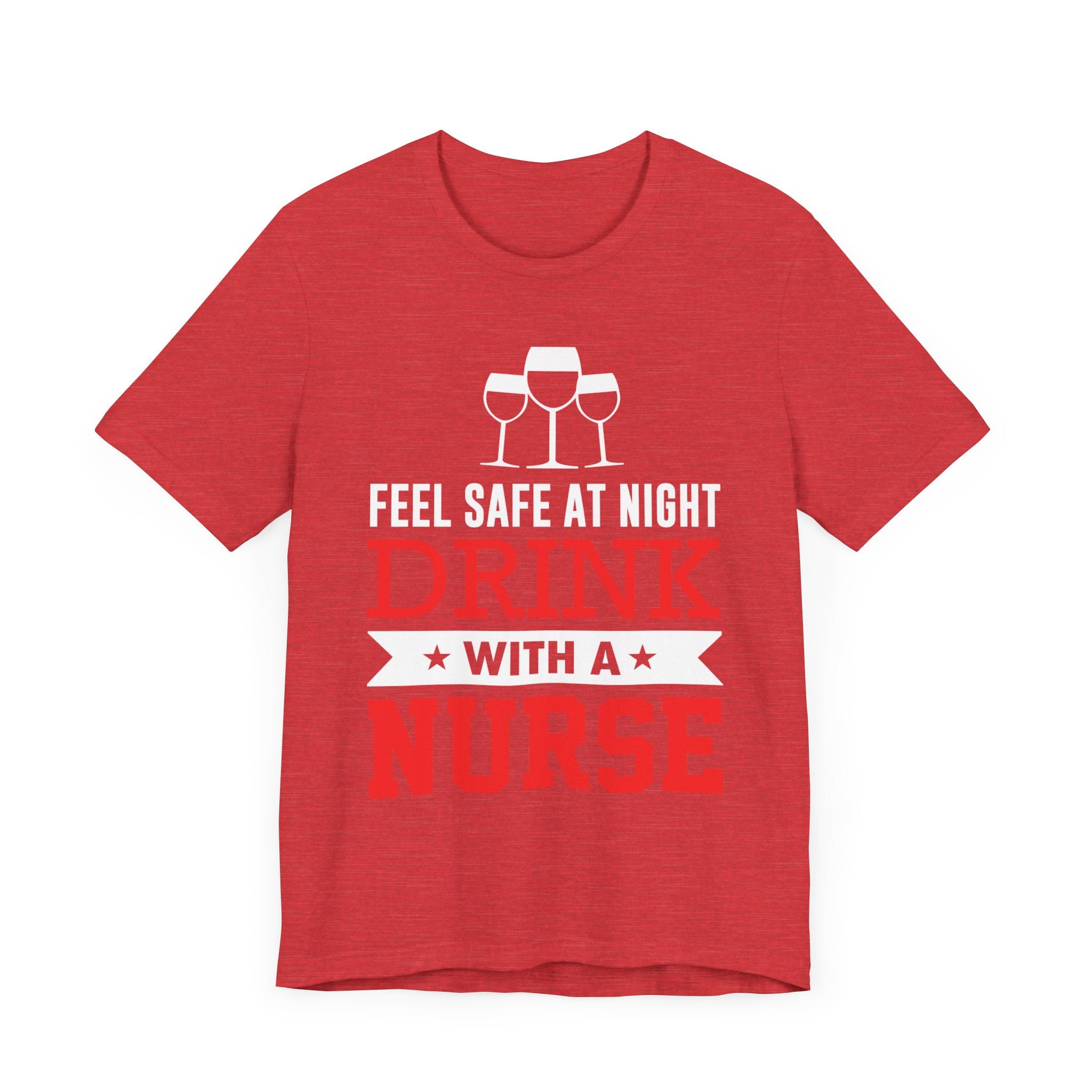 Sentez-vous en sécurité la nuit, buvez un tee-shirt unisexe 