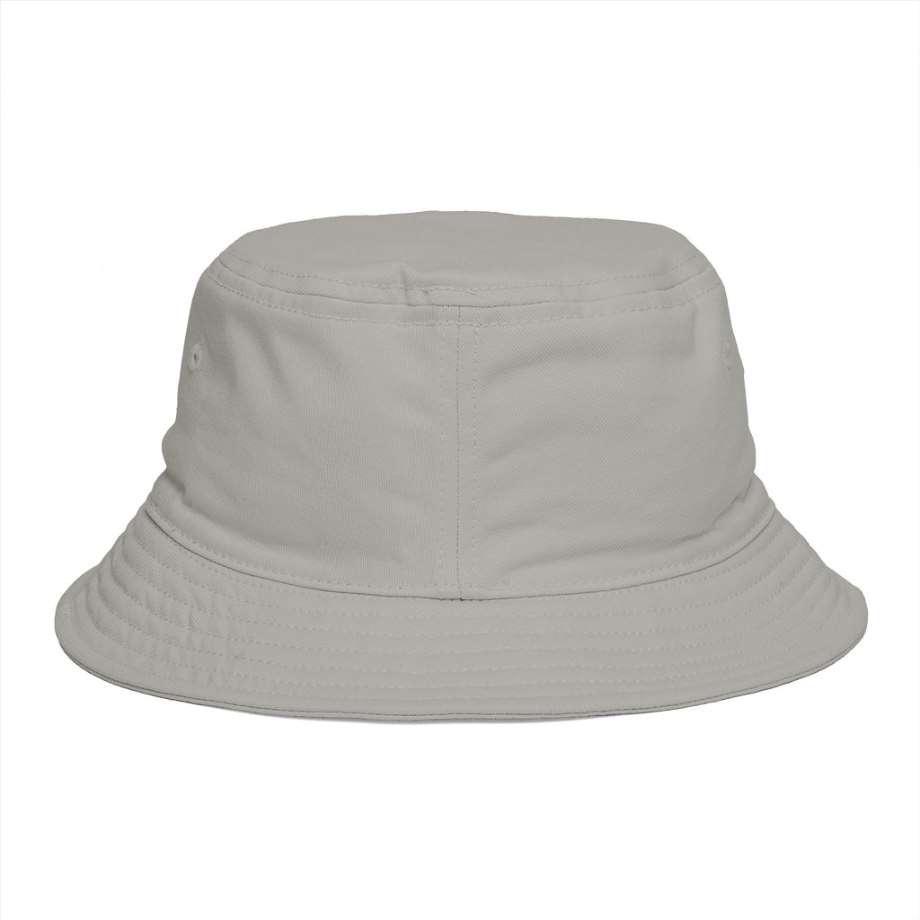 Channels Bucket Hat — Brown Casual Streetwear Sun Hat