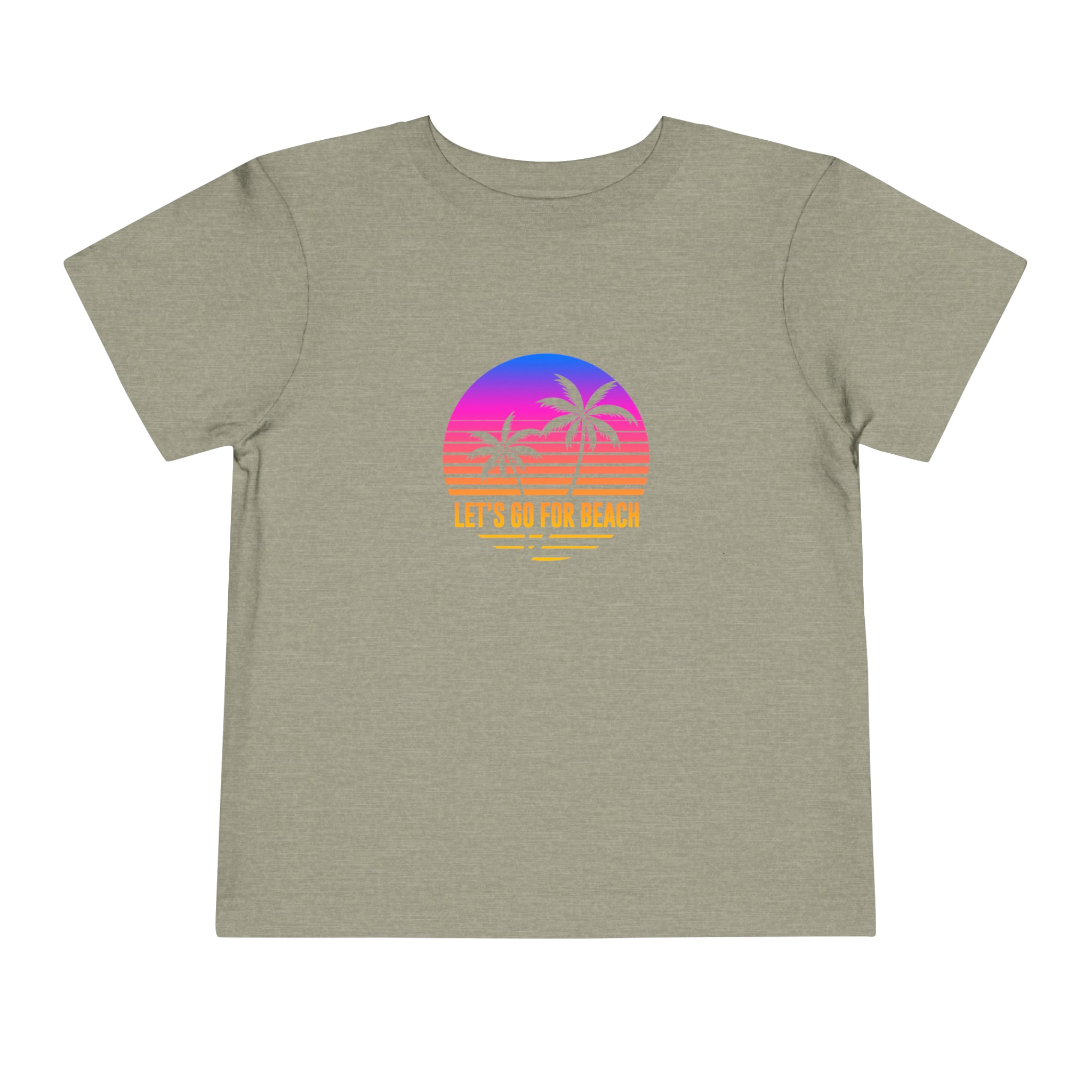Let's Go For Beach Toddler Tee