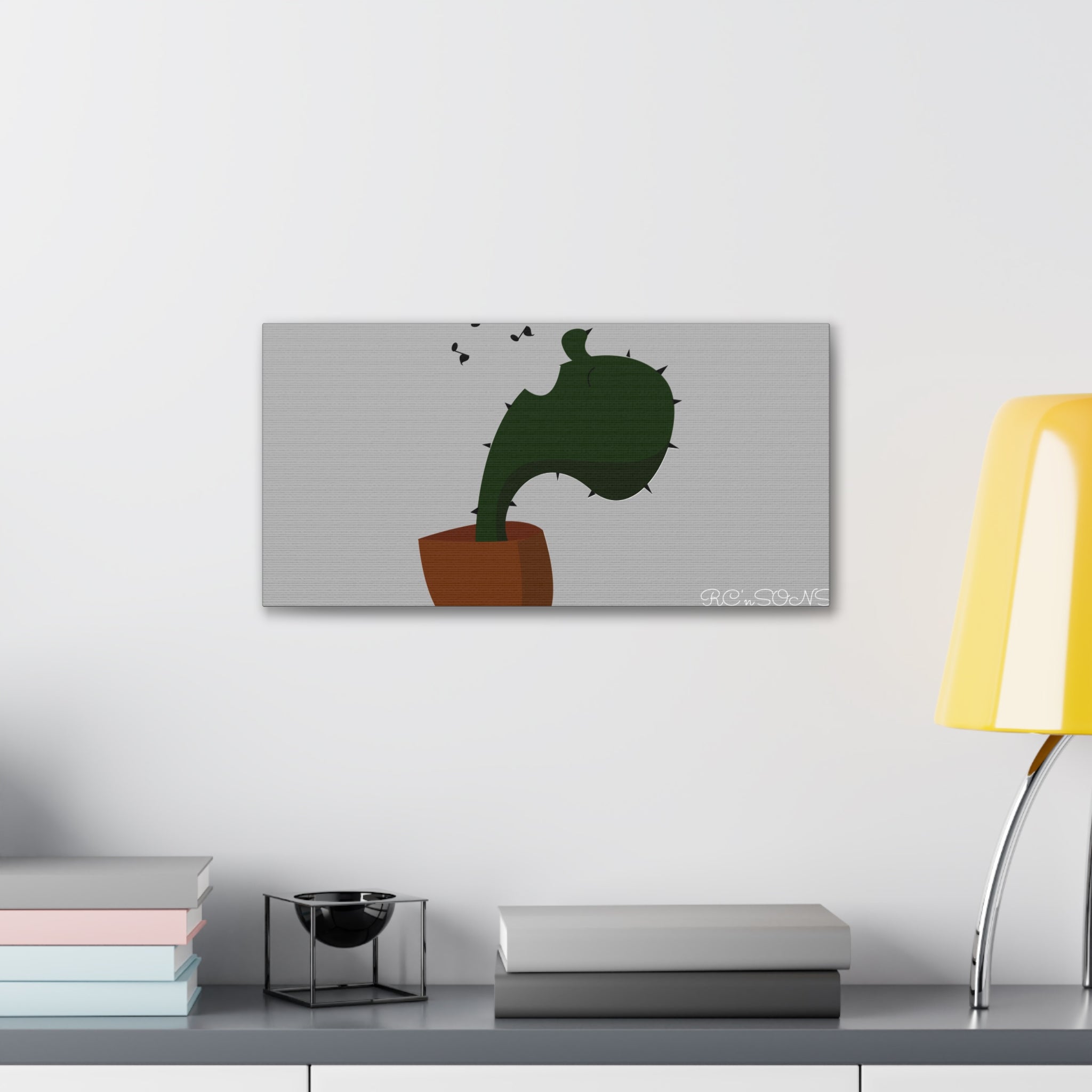 Cactus Design Wall Decor Printify