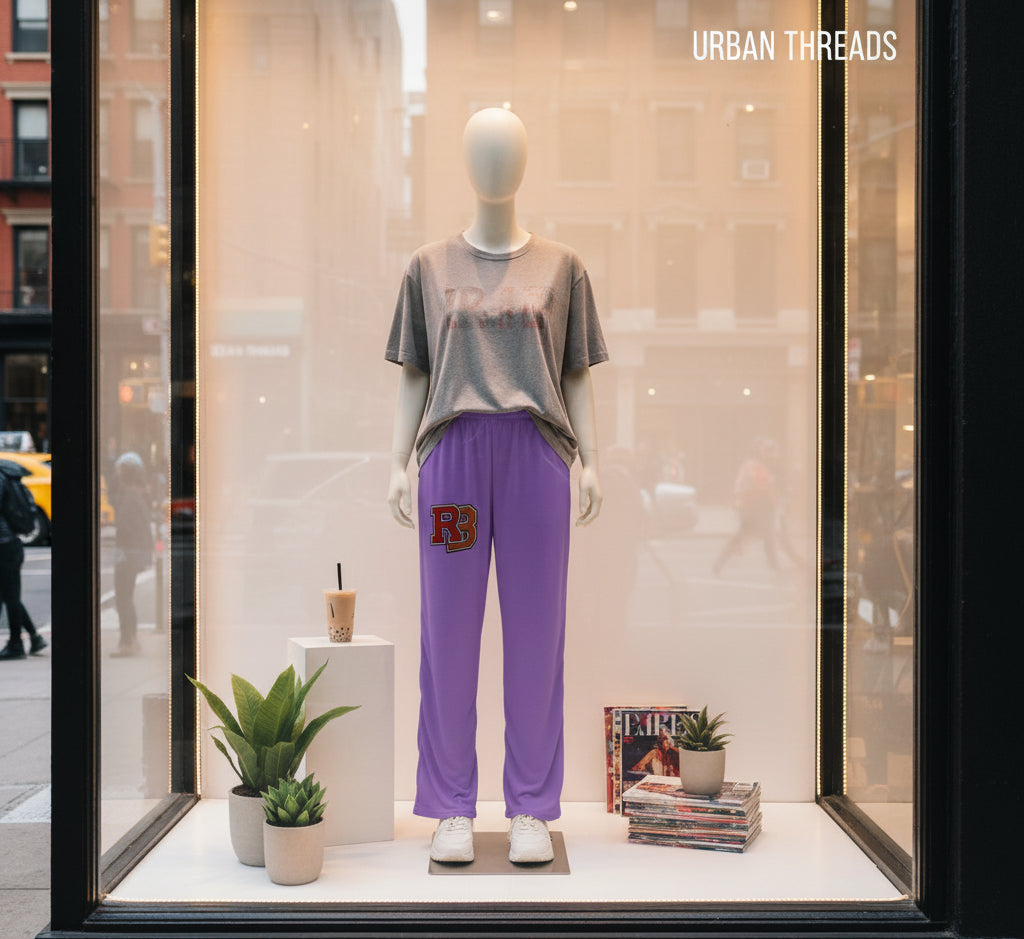 Women's Pajama Pants — RB Design All-Over Print