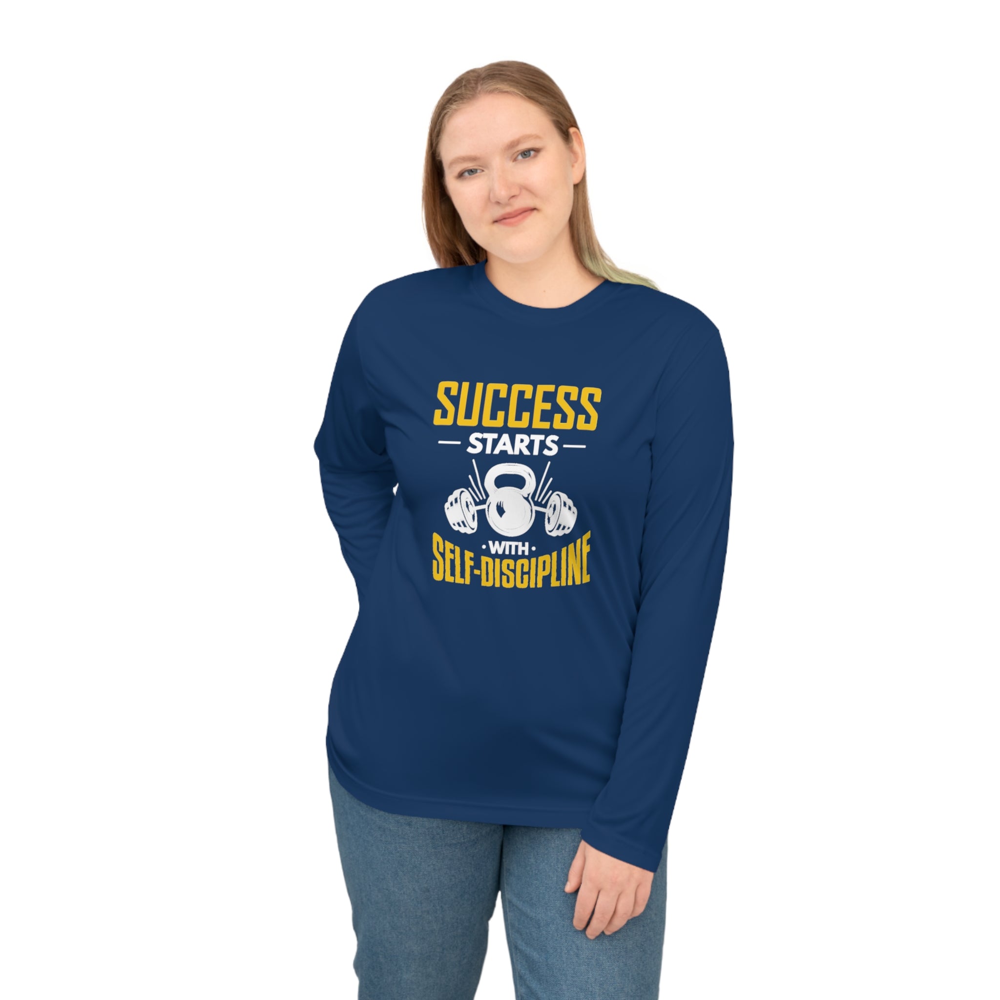 Success Starts With Self-Discipline Long Sleeve