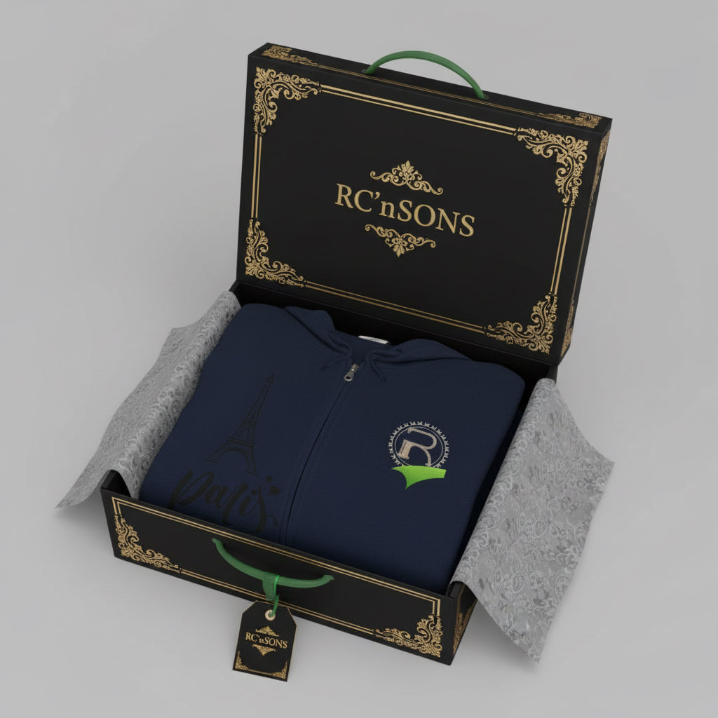 Hoodie - Minimalistic Letter 'R' Design Printify