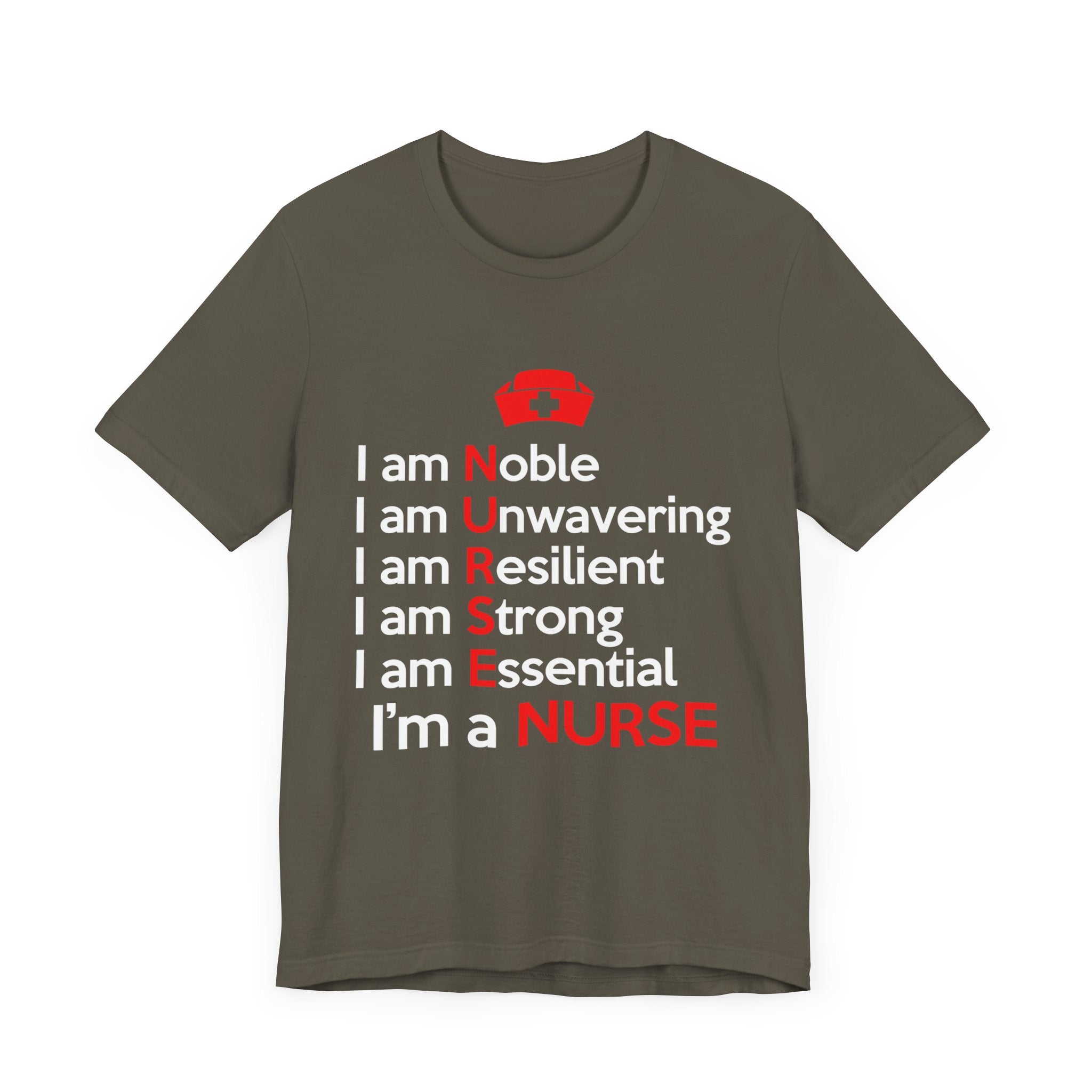 Je suis noble, je suis un tee-shirt unisexe inébranlable 