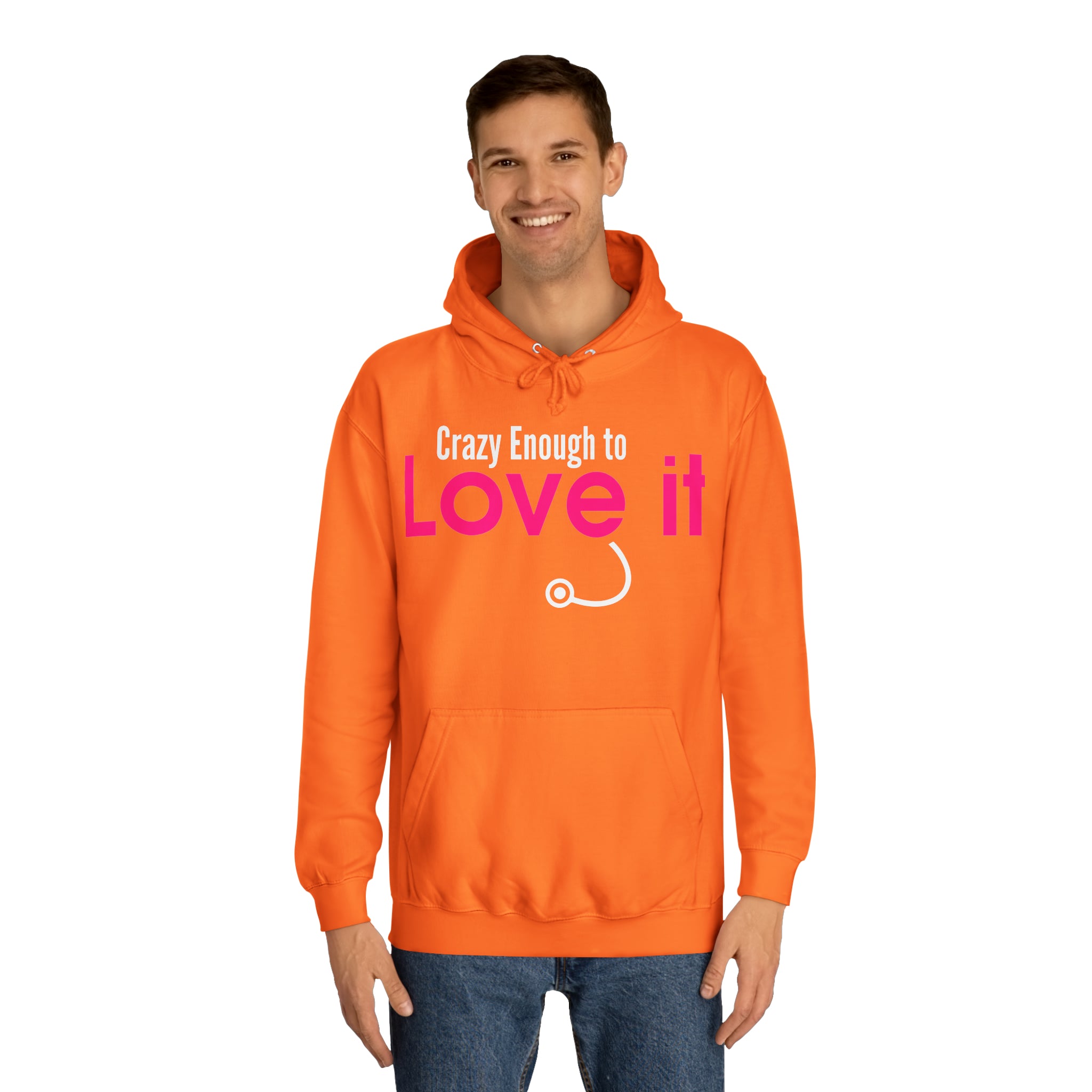 Crazy Enough To Love It Tee