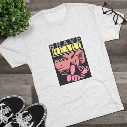 Brave Heart Tri-Blend Unisex T-Shirt