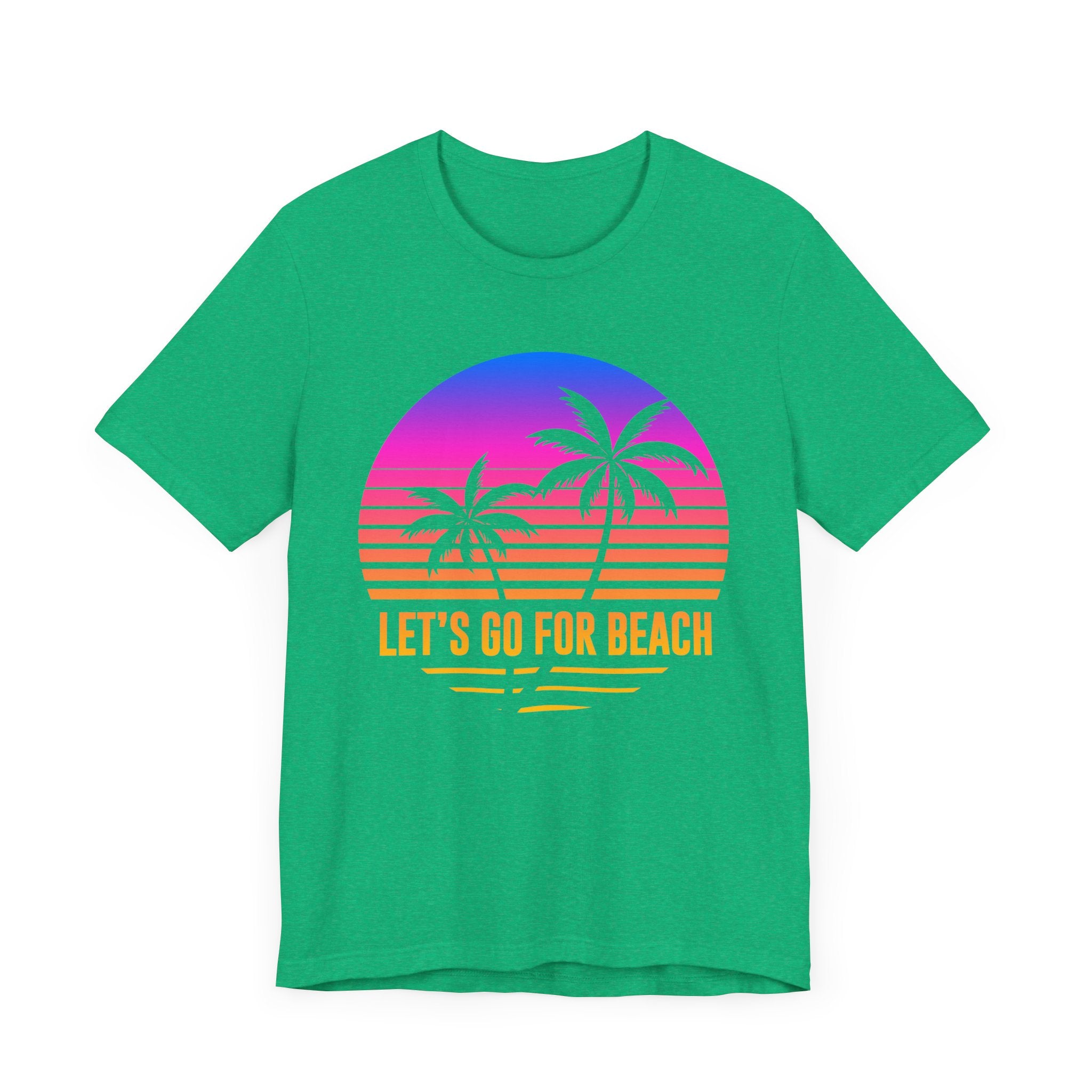 Allons-y pour la plage Tee-shirt unisexe 