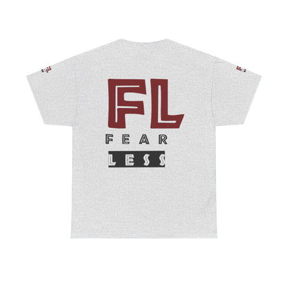 Fearless Graphic Unisex Heavy Cotton Tee - Bold Statement Shirt
