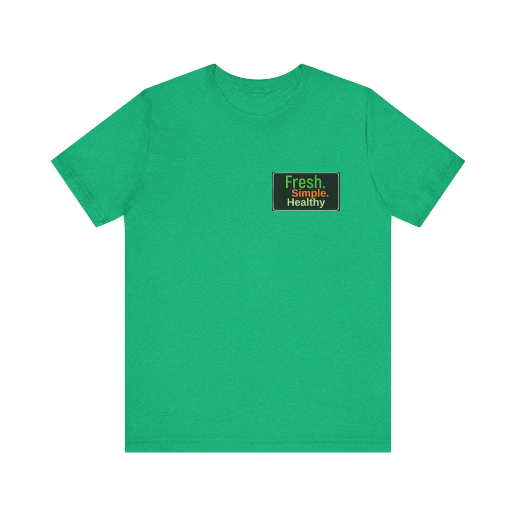 Unisex Fresh Healthy Short Sleeve Tee