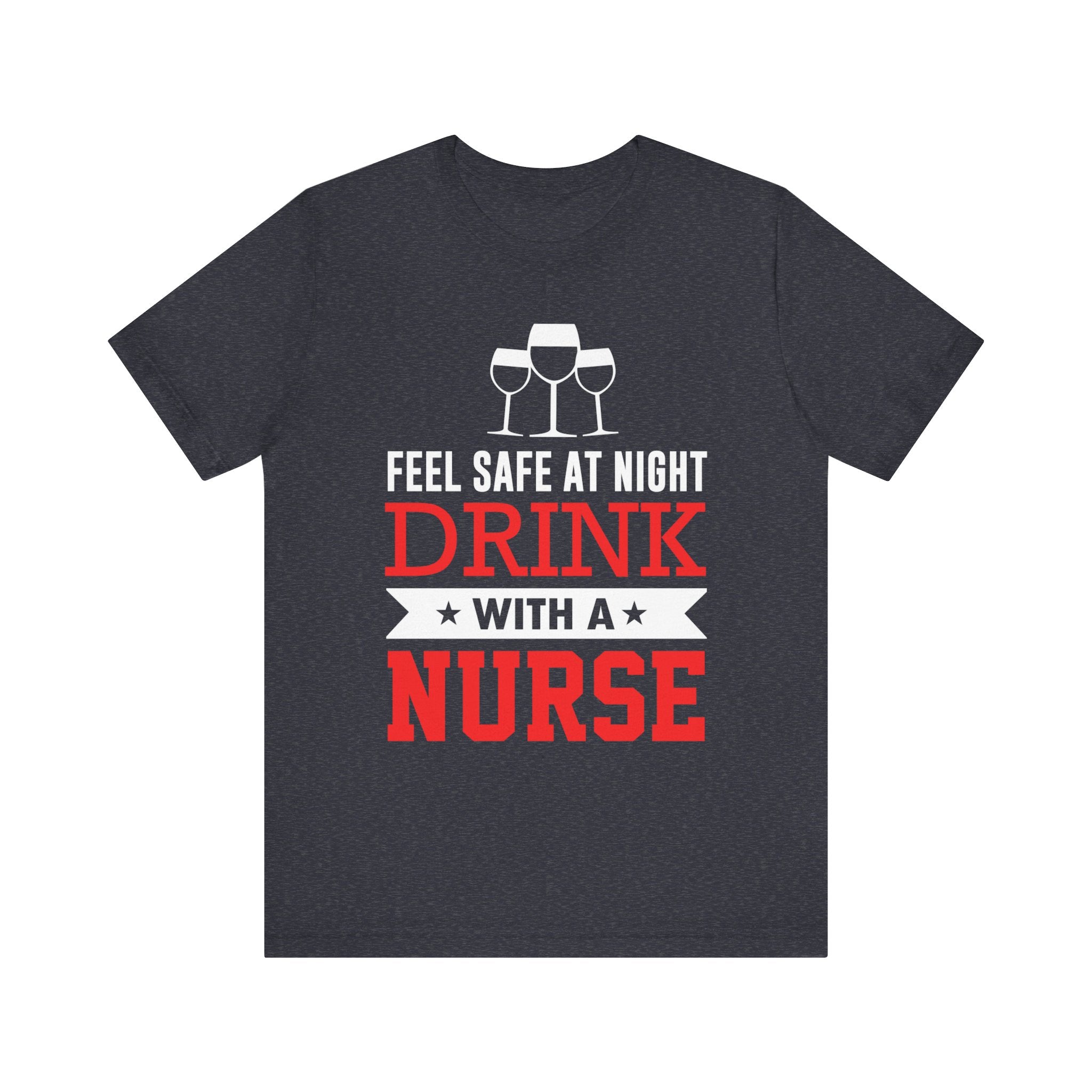Sentez-vous en sécurité la nuit, buvez un tee-shirt unisexe 