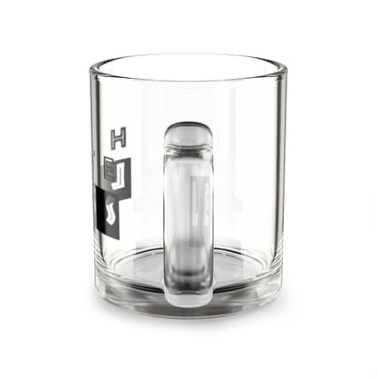 Hate Less Glass Mug - 10oz Inspirational Drinkware