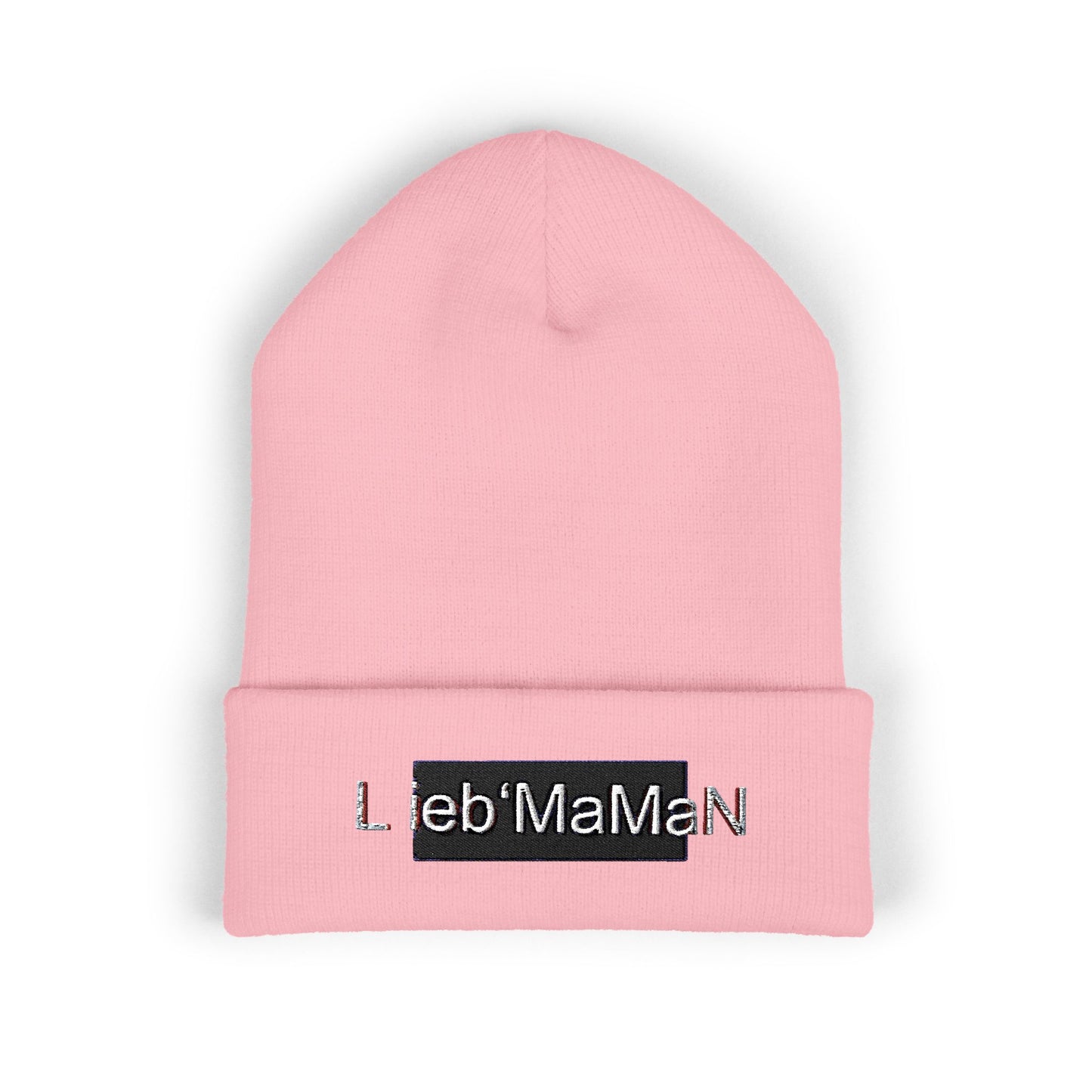 Beanie Hat with Lieb MaMaN Embroidery