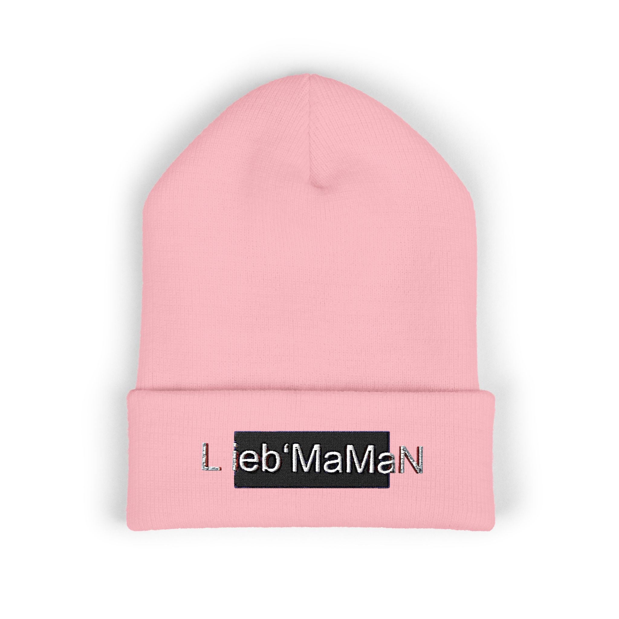Beanie Hat with Lieb MaMaN Embroidery