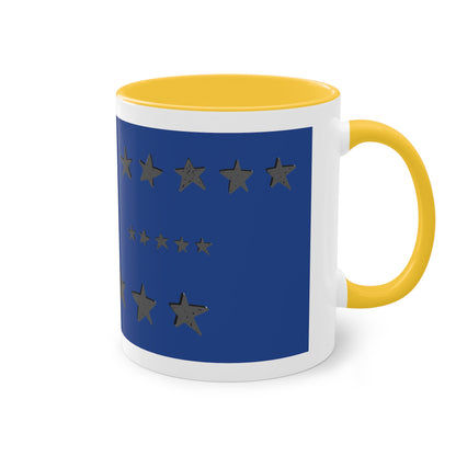 Coffee Mug - Sterne Stars Design, 11oz