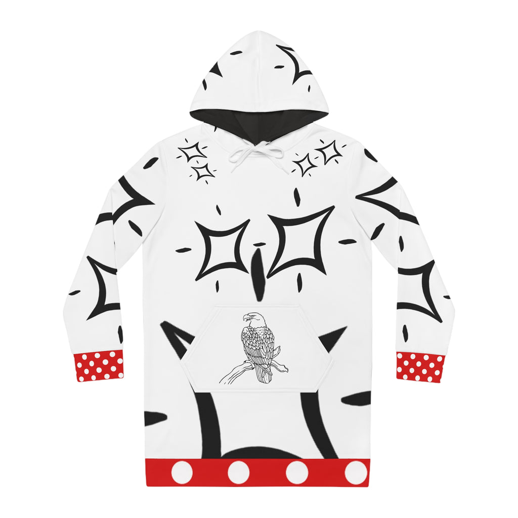 Women's Cube Hoodie Dress (AOP)