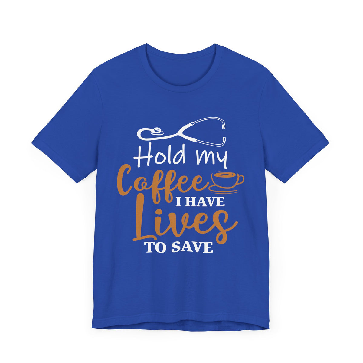 Unisex Hold My Coffee Short Sleeve Tee