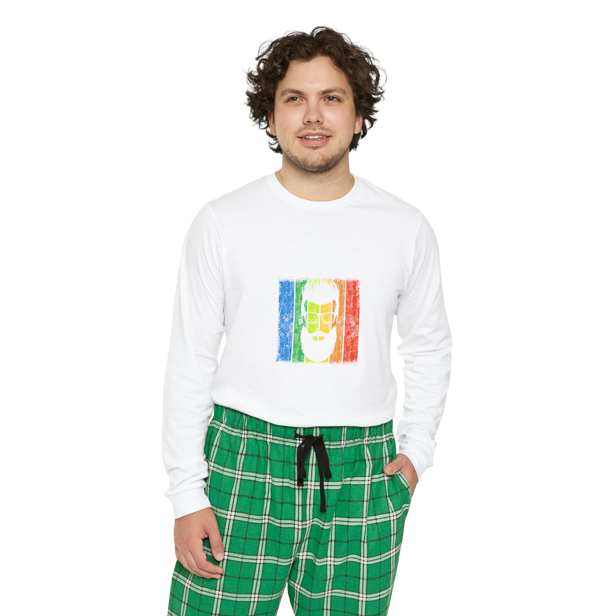 Men's Long Sleeve Pajama Set
