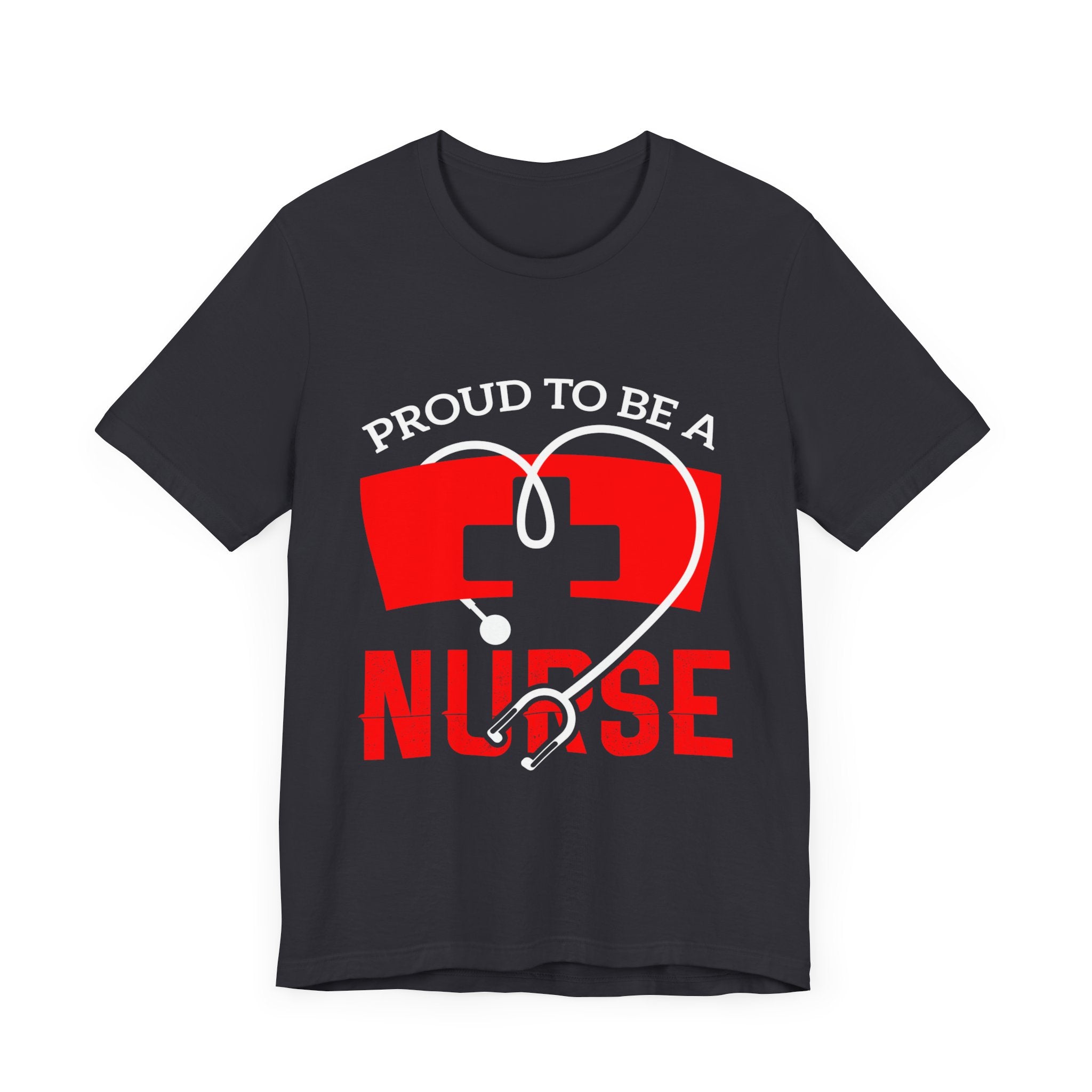 Fier d’être un tee-shirt unisexe infirmière 