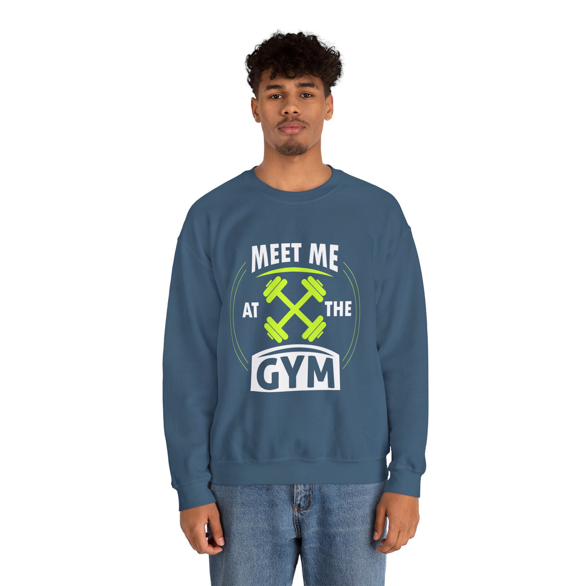 Rencontrez-moi au sweat-shirt unisexe du gymnase 
