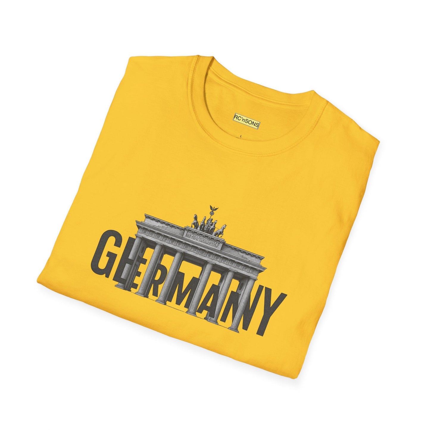 Berlin Landmark Unisex Softstyle T-Shirt - Casual Travel Tee Germany Pride Printify
