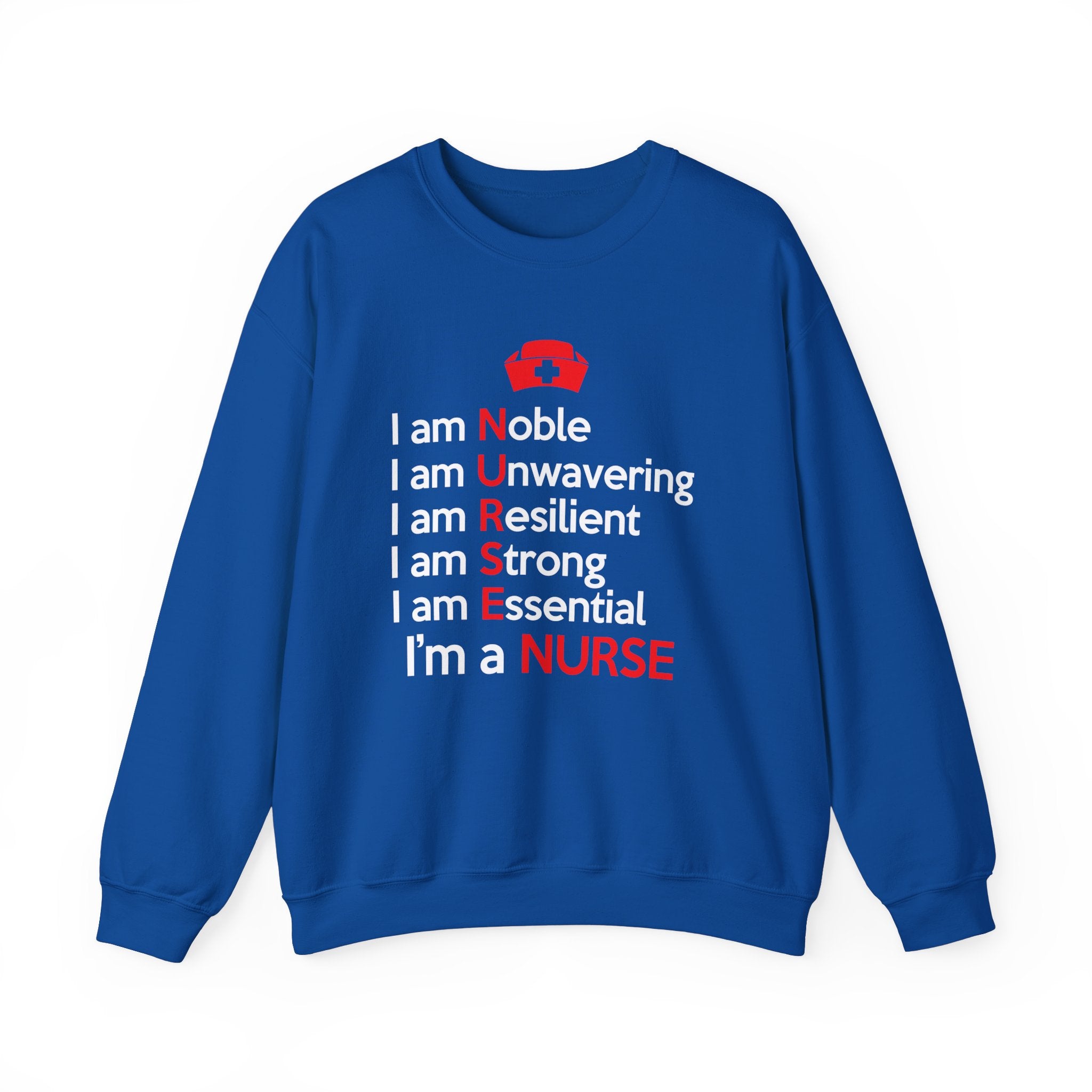 Je suis noble, je suis un sweat-shirt unisexe inébranlable 