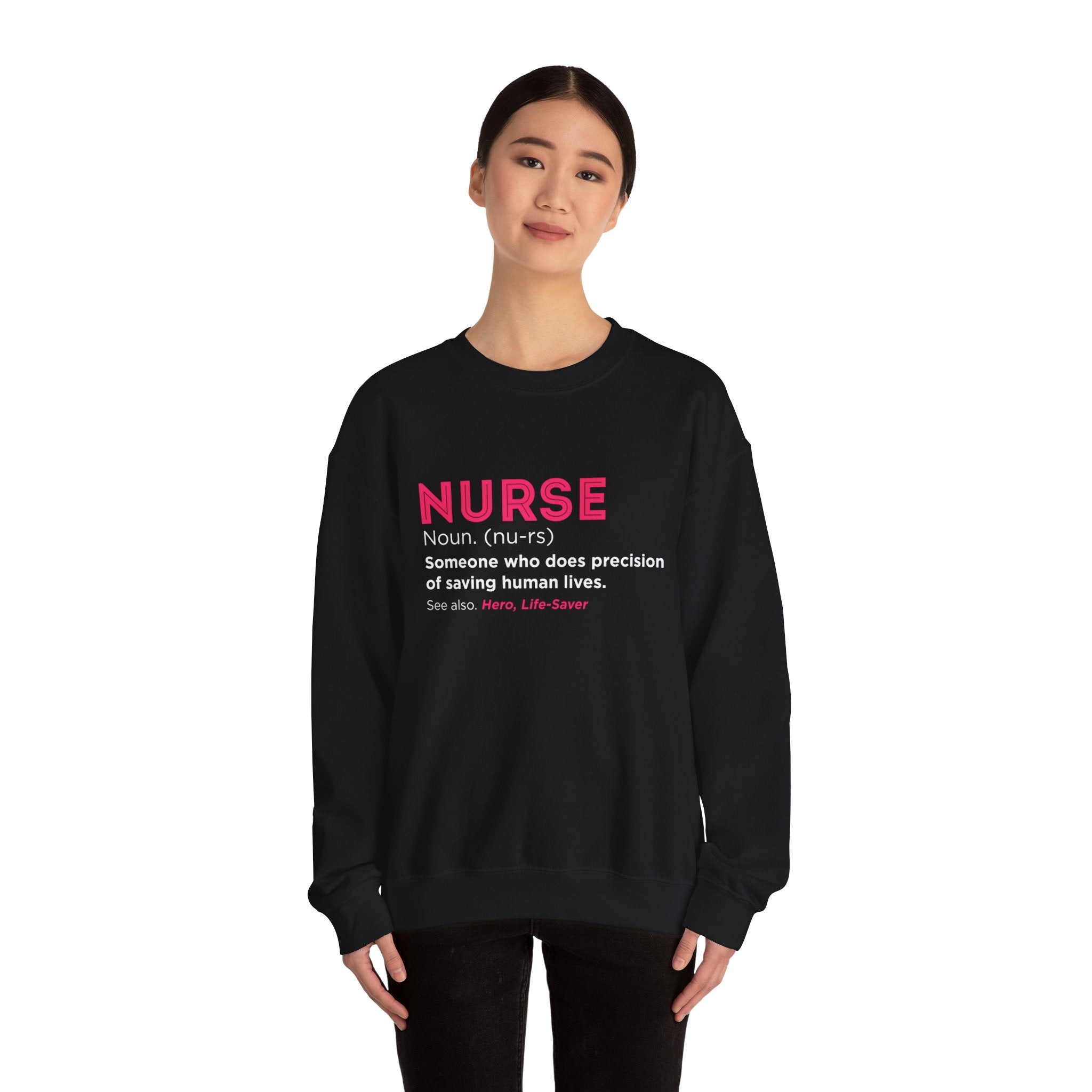 Sweat-shirt unisexe infirmière 