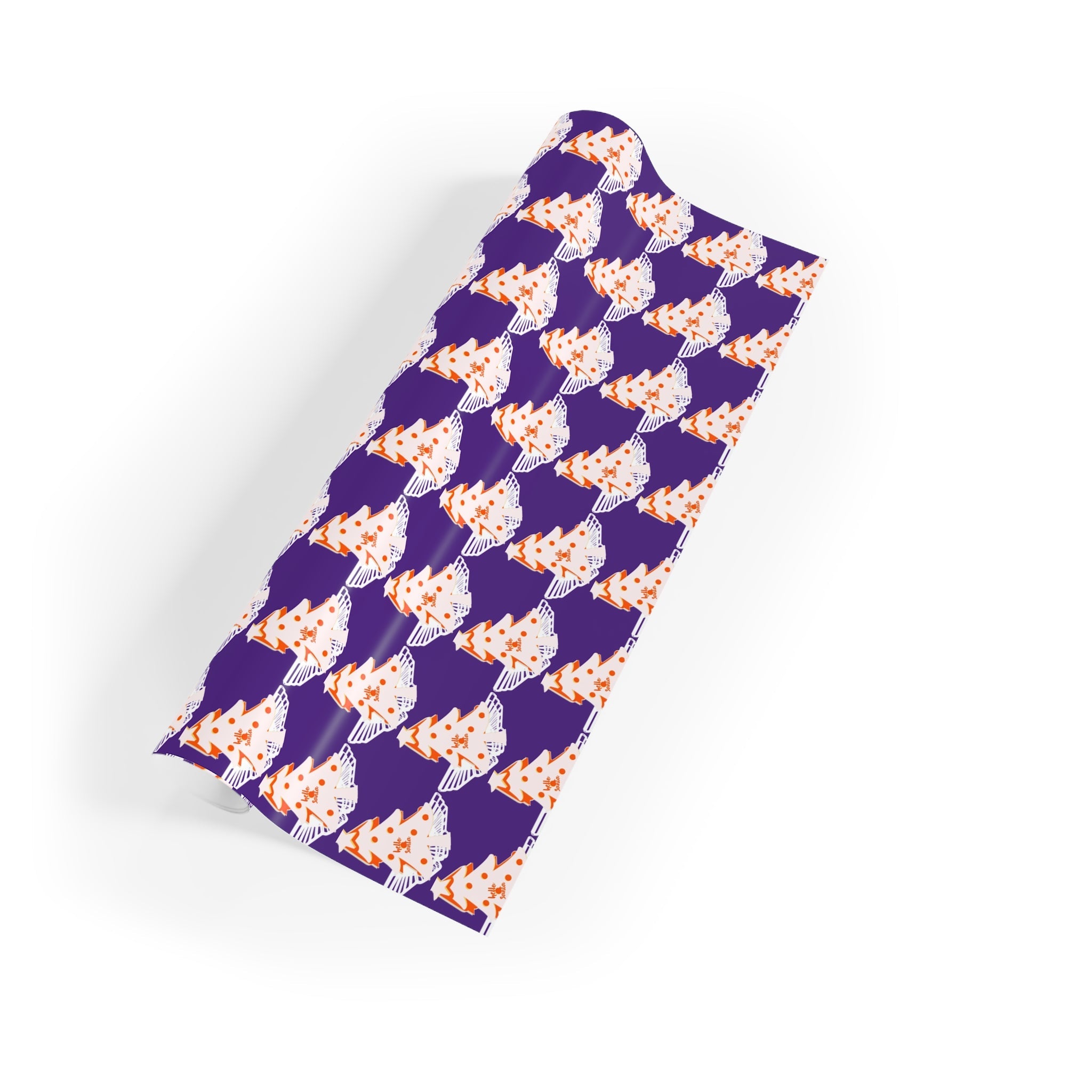 Wrapping Paper Rolls - hello Santa Design Printify