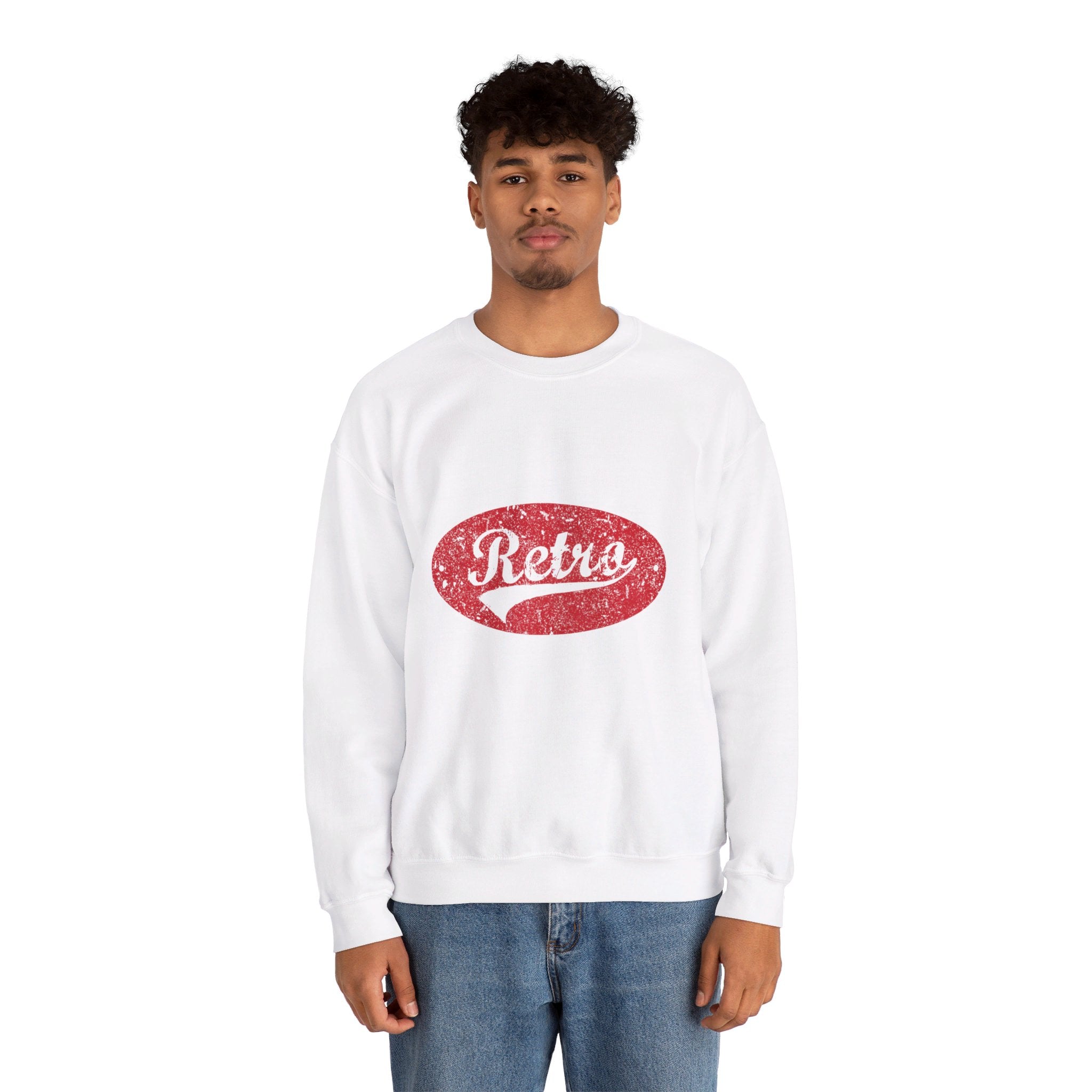 Sweat-shirt unisexe rétro 