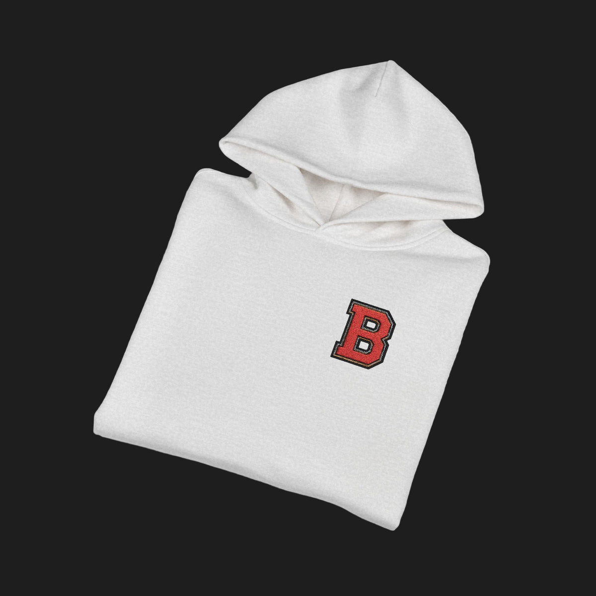 B Relaxed Hoodie — Cozy Casual Pullover