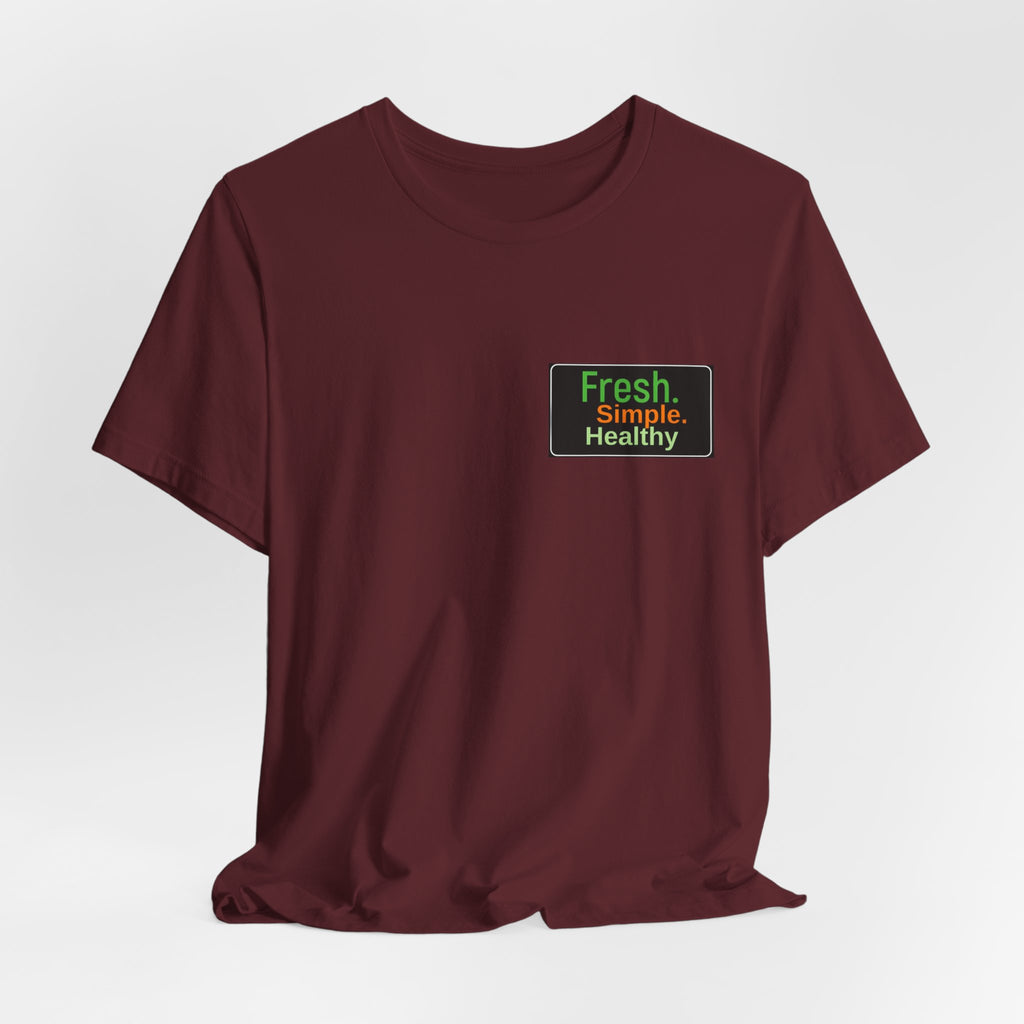 Unisex Fresh Healthy Short Sleeve Tee
