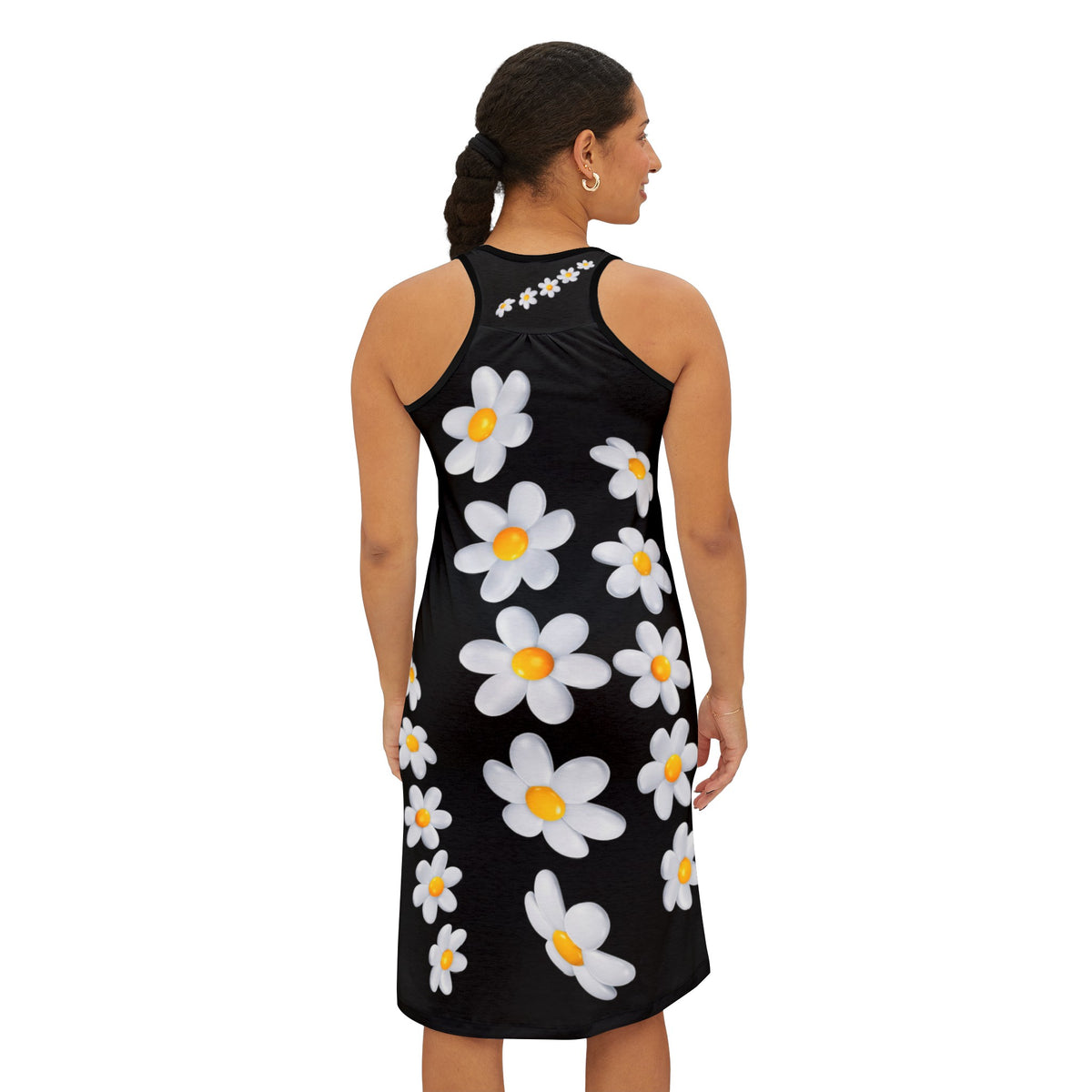 Women's Racerback GLITTER ROSE Dress (AOP)