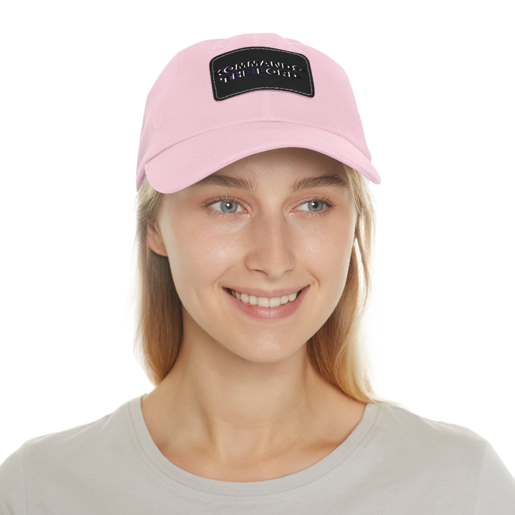 Dad Hat - Kommands The Lord Leather Patch Cap