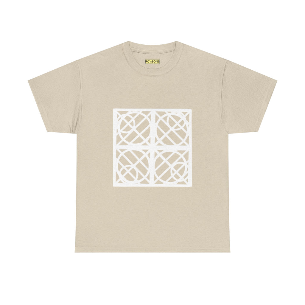 Modern Graphic Tee, Minimalist Cotton Shirt, Casual Unisex Top, Art-Inspired Clothing, Everyday Wear, Gift for Art Lovers Printify