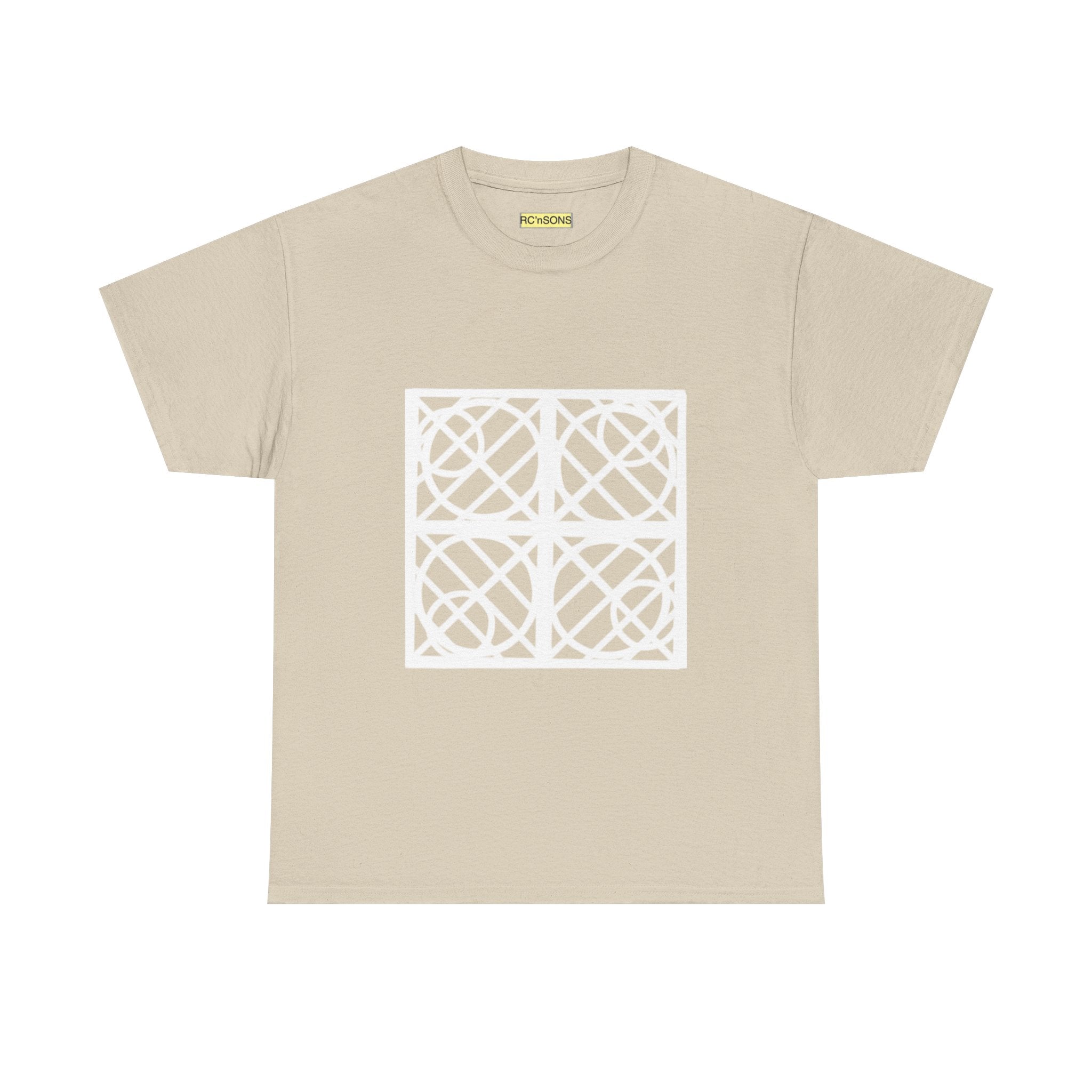 Modern Graphic Tee, Minimalist Cotton Shirt, Casual Unisex Top, Art-Inspired Clothing, Everyday Wear, Gift for Art Lovers Printify