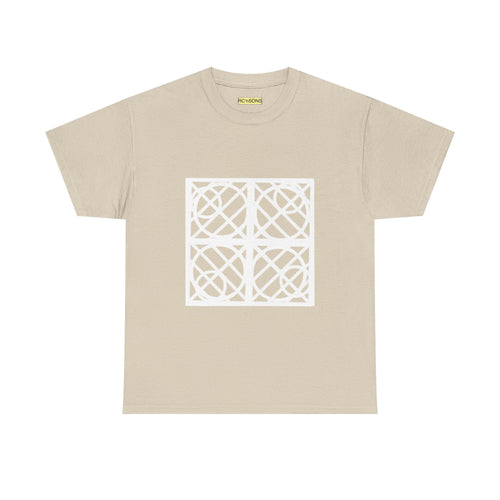 Modern Graphic Tee, Minimalist Cotton Shirt, Casual Unisex Top, Art-Inspired Clothing, Everyday Wear, Gift for Art Lovers Printify