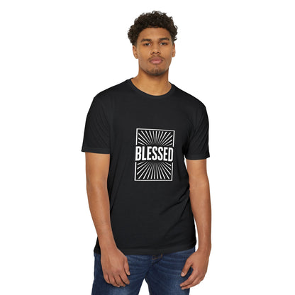 Blessed T-Shirt — 'blessed' Script Graphic Christian Tee