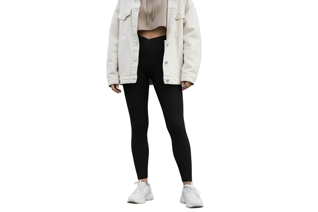 Women’s Luxe Leggings — High-Waist V-Cut Activewear Leggings
