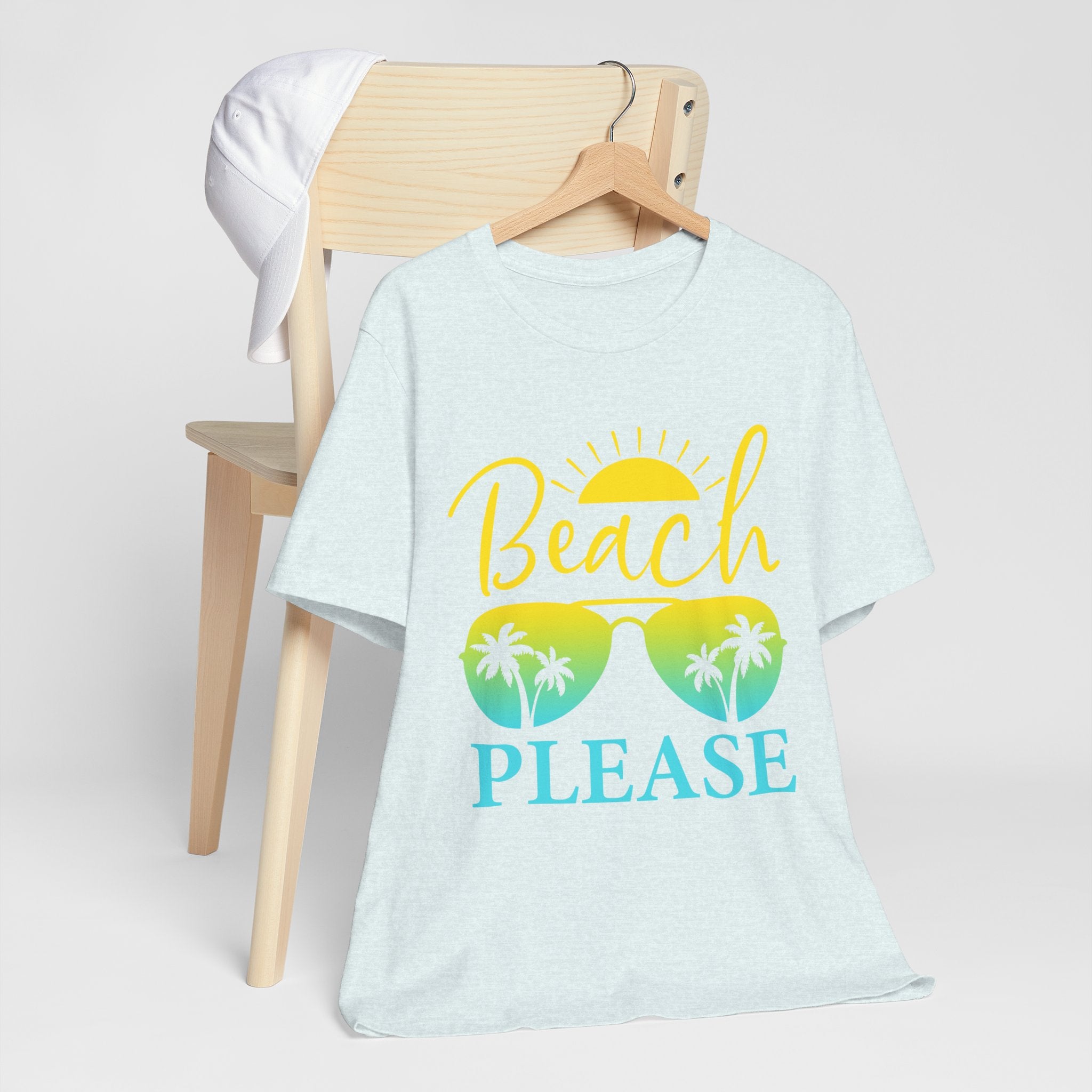 Plage s’il vous plaît Tee unisexe 