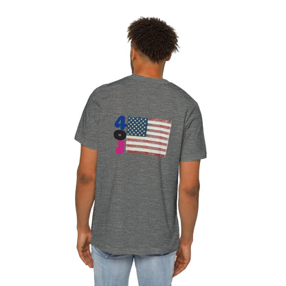 USA Flag Short-Sleeve T-Shirt, Patriotic Tee for Independence Day, Casual Wear, Gift for Veterans, Summer Style Printify