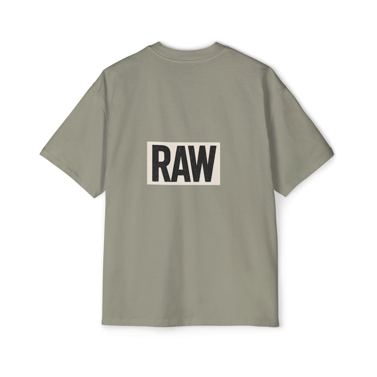 Oversized Tee - Raw Unique Design Printify