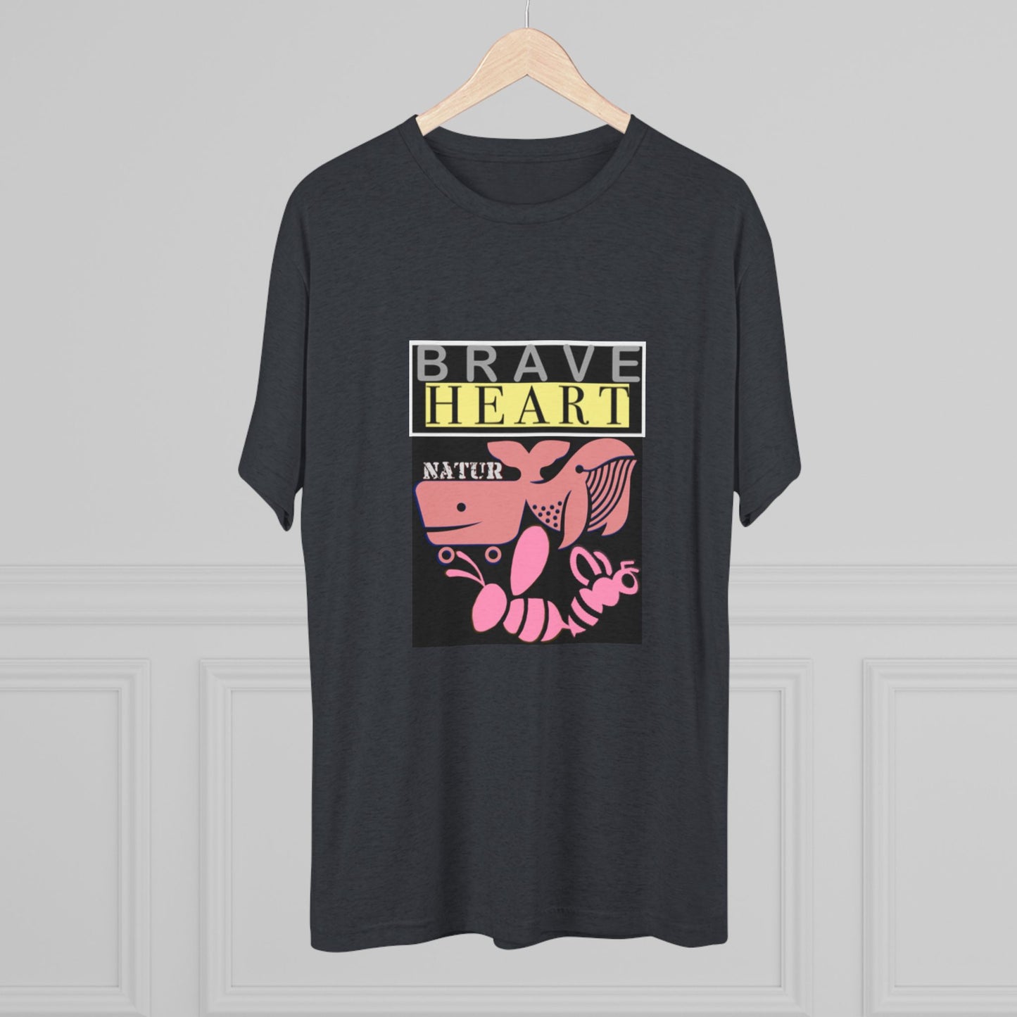 Brave Heart Tri-Blend Unisex T-Shirt