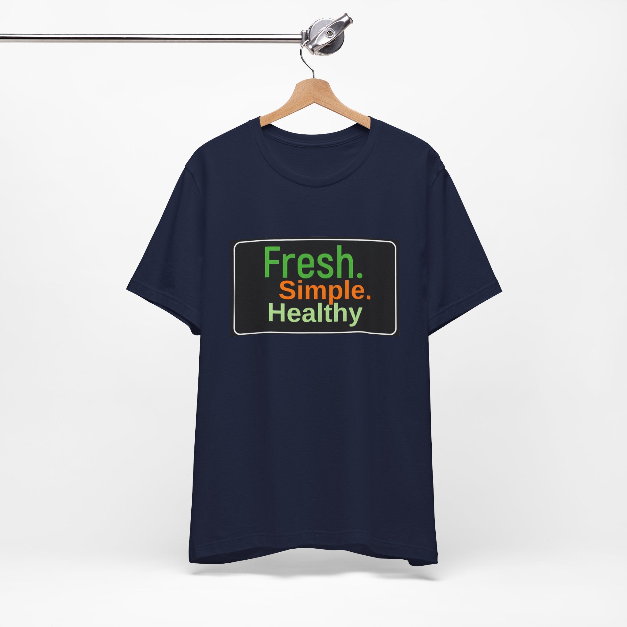 Unisex Fresh Simple Short Sleeve Tee