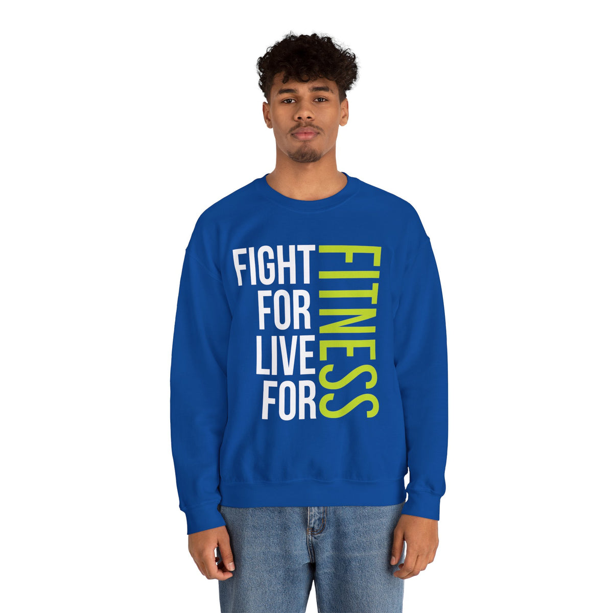 Fight For Live For Fitness Sweat-shirt unisexe 