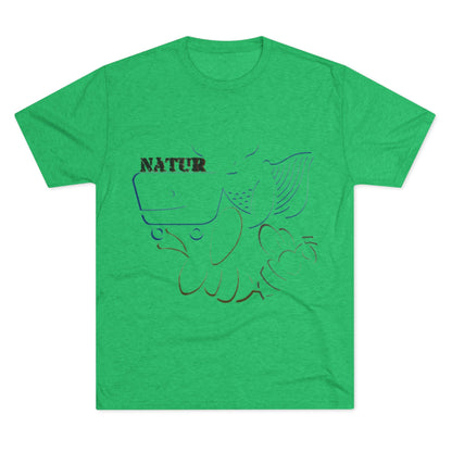 Nature Inspired Tee - Unisex Tri-Blend Crew Tee