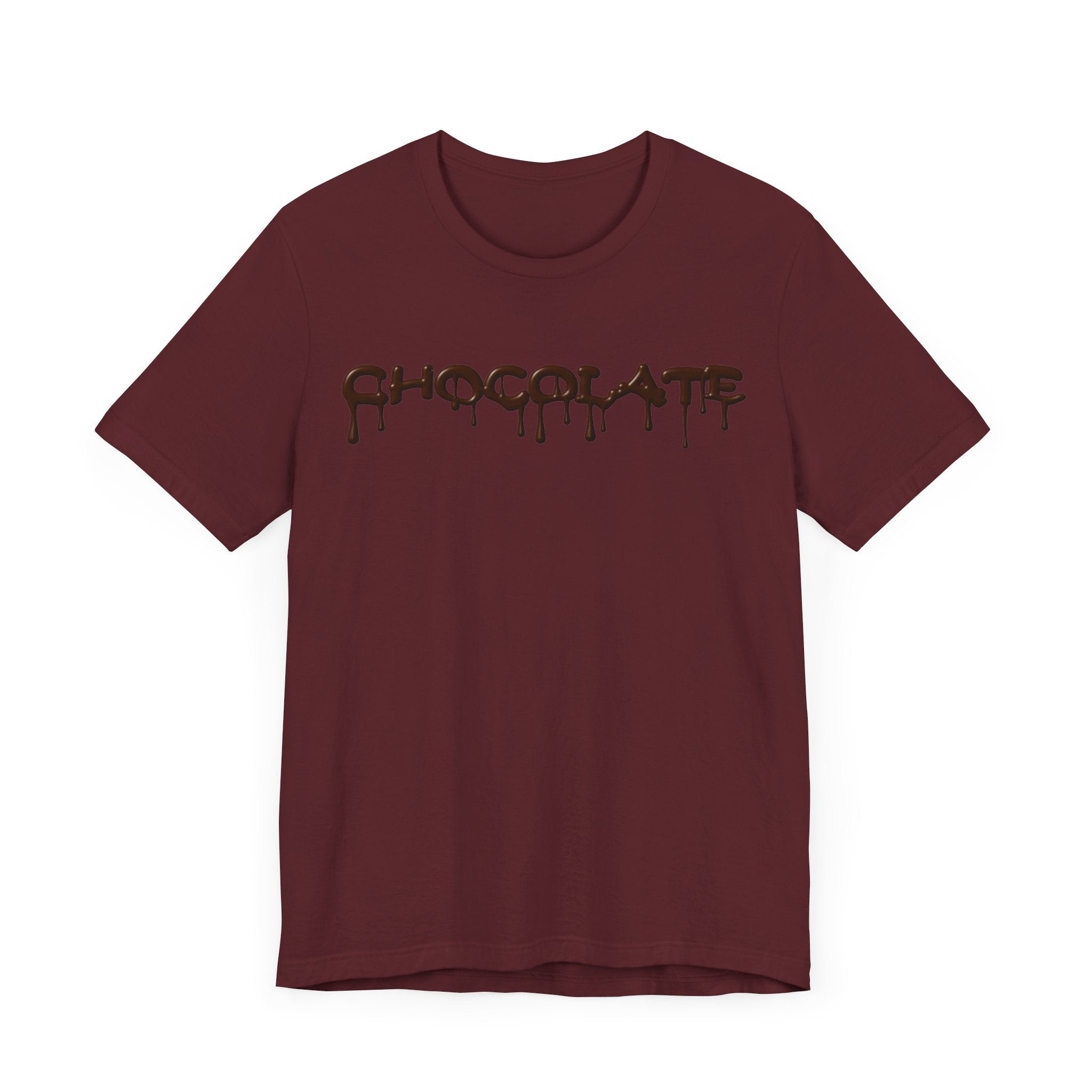 Unisex Jersey Short Sleeve Chocolate Tee