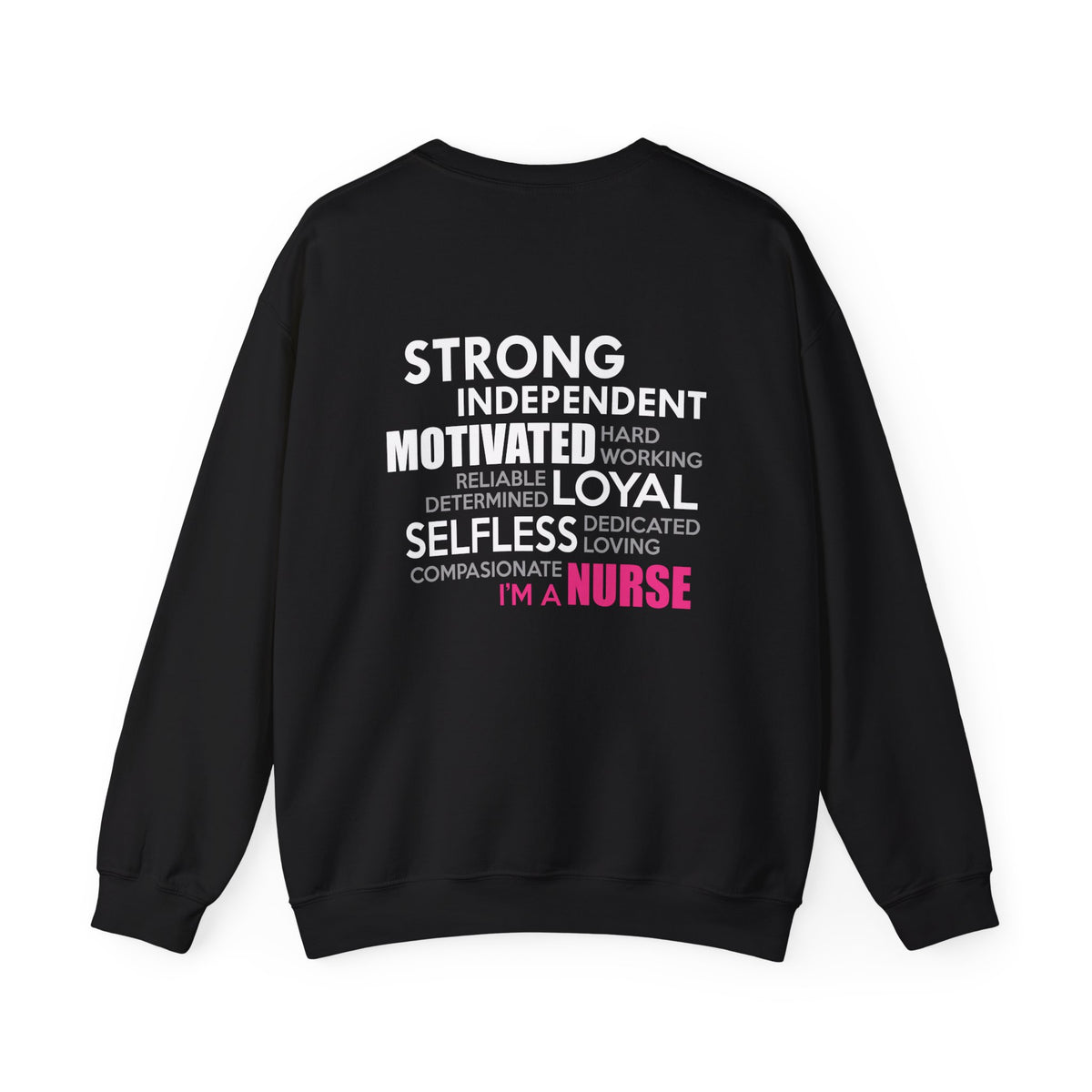 Sweat-shirt unisexe désintéressé, motivé et indépendant 